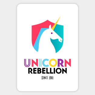 Unicorn Rebellion - White Sticker